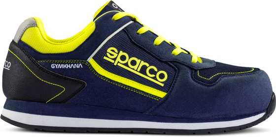 Sparco Gymkhana S1P Shoes Boots blue yellow
