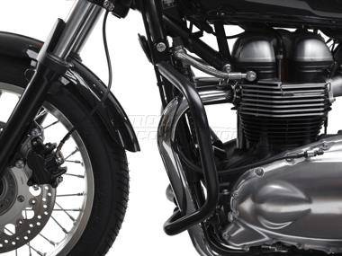 CRASHBAR/GMOL SW-MOTECH TRIUMPH THRUXTON, BONNEVILLE (04-16) BLACK
