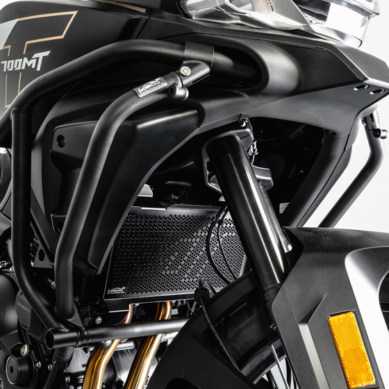 LOBOO Crash Bar boczne oraz osłony chłodnicy do CFMOTO 700MT ADV (2025-) czarne (10.3.01613.001.11)