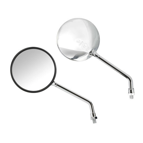 91630 Opal Chrome, pair of rearview mirrors