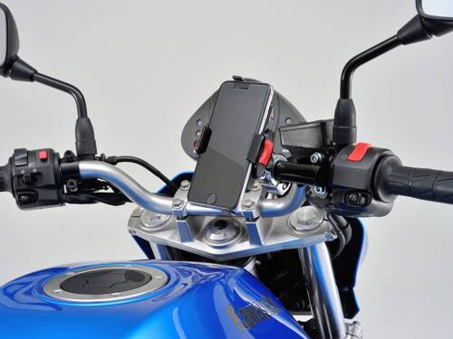 92801 MOUNT BAR 100MM Ø22.2MM BLACK MASTER CYLINDER CLAMP "FLAT" TYPE