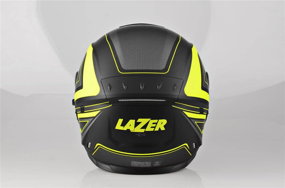 Kask Motocyklowy LAZER RAFALE Hexa (kol. Czarny - Żółty - Matowy) rozm. XS