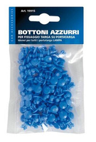 19915 Set 100 pcs buttons plate - Light blue