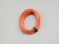 colored wire, AVS0.75, orange/white, 2m