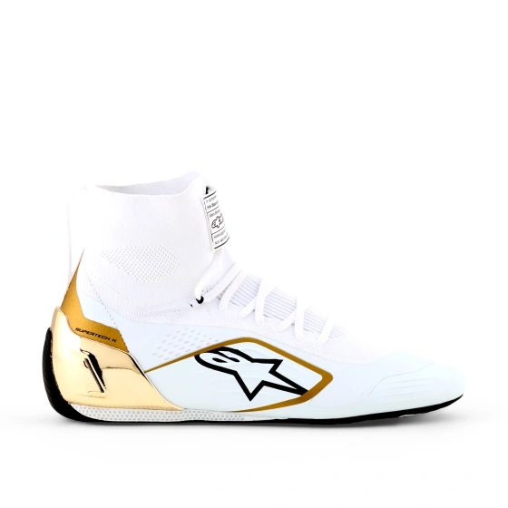 Alpinestars Supertech K Kart Karting Boots white