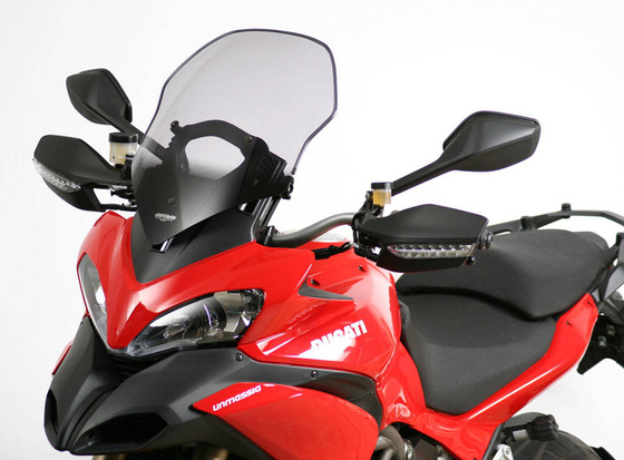 Motorcycle Windshields MRA DUCATI MULTISTRADA 1200 / S, A2, 2009-2012, form T, smoke