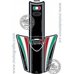 MOTOGRAFIX TANKPAD DUCATI DIAVEL 1200 2011-2015 TD019K