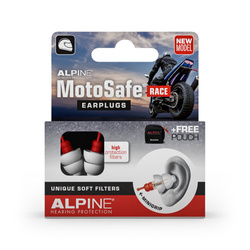Alpine Hearing Protection Motosafe Race Earplugs