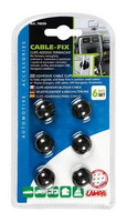 70036 Cable-Fix, adhesive cable clips, 6 pcs