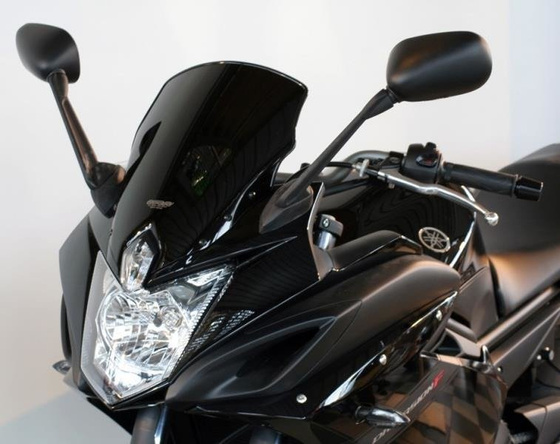 Motorcycle Windshields MRA YAMAHA XJ 6 DIVERSION F, RJ19, 2010-, form O, black