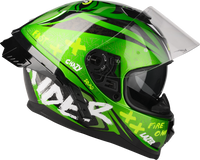 Kask Motocyklowy LAZER RAFALE SR Oni Zielony (kol. Czarny - Zielony) rozm. 2XL