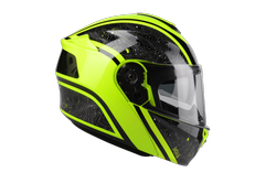 Kask Motocyklowy LAZER LIGHT (kol. Czarny - Żółty) rozm. XS