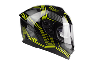 Kask Motocyklowy LAZER RAFALE EVO Darkside (kol. Czarny - Żółty) rozm. S