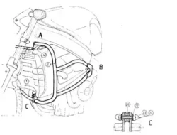 Honda X - 11 (2000-2003) engine guard