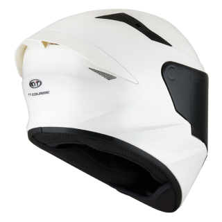 Kask Motocyklowy KYT TT-COURSE biały - XL