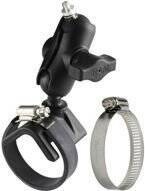 RAM-B-108B-A-237U Strap Hose Clamp Mount with 1/4"-20 Camera Adapter