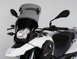 Szyba motocyklowa MRA BMW G 650 GS, E650G, 2011-, forma VT, przyciemniana