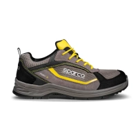 Sparco Indy-R S1P ESD Safety Shoes gray yellow