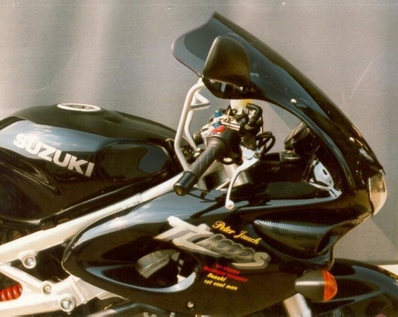 Szyba motocyklowa MRA SUZUKI TL 1000 S, AG, 1997-, forma TM, bezbarwna
