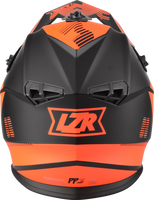 Kask Motocyklowy LAZER OR3 PP3 (kol. Czarny - Czerwony Fluo - Matowy) rozm. 2XL