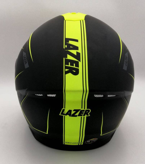 Kask Motocyklowy LAZER VERTIGO EVO Race (kol. Czarny - Żółty) rozm. XL