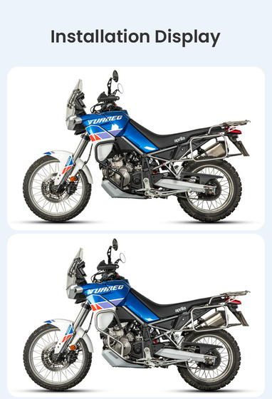 LOBOO Crash Bar do Aprilia Tuareg660 (2022-) Crash Bar (Black) (10.3.01441.001.11)