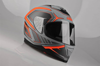 Kask Motocyklowy LAZER RAFALE Hexa (kol. Tytanowy Szary - Czerwony - Matowy) rozm. XS