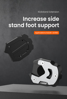 LOBOO Nakładka na stopkę boczną do SUZUKI V-Strom 1050/XT, V-Strom 1000/XT, SUZUKI GSX-S 1000F, SUZUKI GSX-S 750, SUZUKI GSR 750