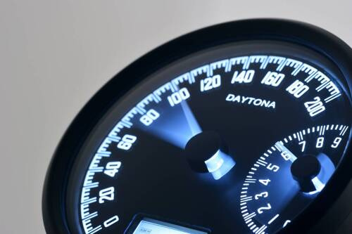 VELONA-W Prędkościomierz 200 KM/H i 9000RPM 80mm