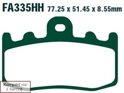 Brake pads EBC FA335HH wzmacniane (set on 1 disk)