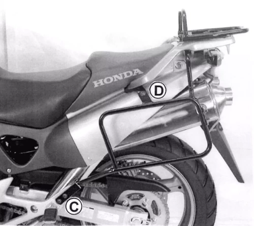 Honda XL 1000 V Varadero (2003-2006) side case carrier