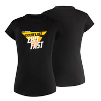 T-SHIRT FASTER LADY BK S