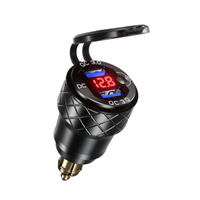 FreedConn MC17A Gniazdo zapalniczki 2xUSB Quick Charge 3.0 12-24V Woltomierz