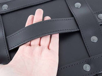 Rugged Chest leather rear bag 30L