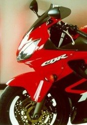 Motorcycle Windshields MRA HONDA CBR 600 S, PC35, 2001-2010, form S, smoke