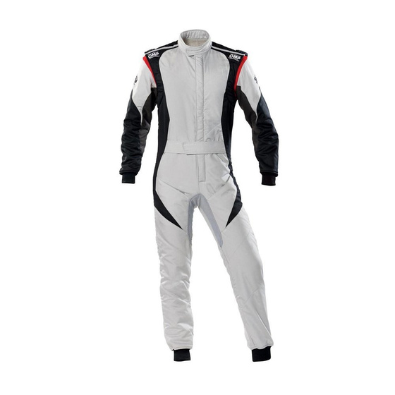 OMP Racing FIRST-EVO Racing Race Suit silver (FIA Approved)