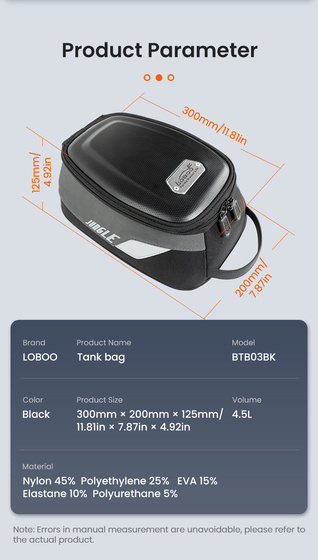 LOBOO Tank bag 4,5L (10.4.04010.001.01)