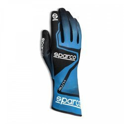 Sparco Karting Kart Auto Racing Gloves RUSH blue