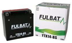 Akumulator FULBAT YTX14-BS (AGM, obsługowy, kwas w zestawie)
