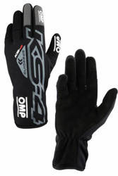 OMP Racing Karting Kart Gloves KS-4 MY2023 black