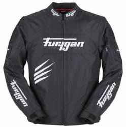 FURYGAN KURTKA ROCK BLACK-WHITE ROZMIAR M