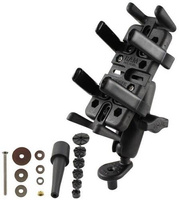 RAM-B-176-UN4U Uniwersalny uchwyt Finger Grip™ do telefonów komórkowych oraz przenośnych urządzeń elektronicznych montowany w trzon widelca w motocyklu