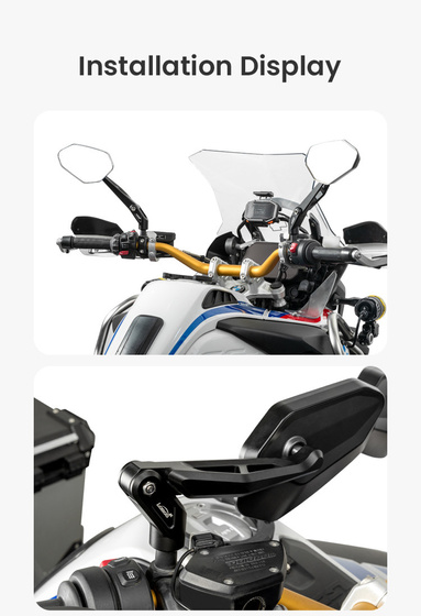 LOBOO Składane lusterka wsteczne czarne (para) (10.1.11001.011.11)