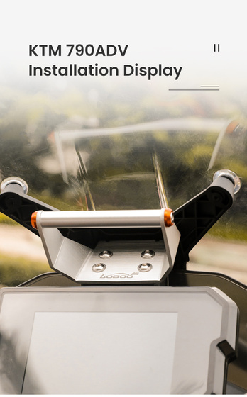 LOBOO Zestaw montażowy GPS KTM 790 ADVENTURE (2024-) KTM 890 ADVENTURE (2024-) (10.3.09222.001.11)