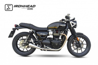 Tłumik IRONHEAD TRIUMPH STREET TWIN (16) typ OVC11SS (prawa strona) stalowy