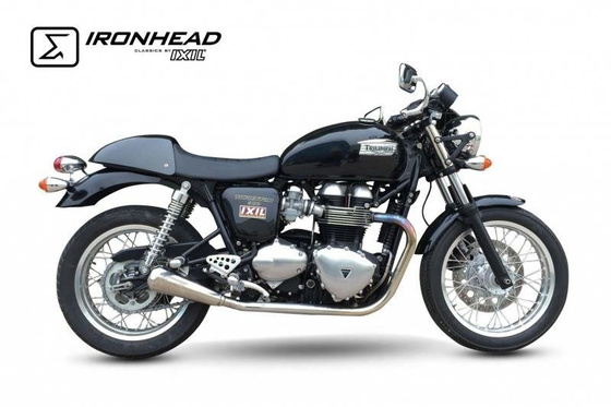 Tłumik IRONHEAD TRIUMPH THRUXTON 865 (04-15) typ OVC11SS (prawa strona) stalowy