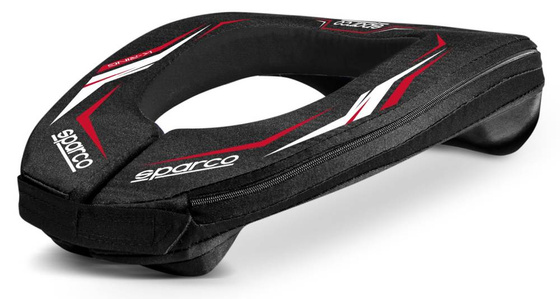 Sparco K-Ring Kart Neck Support Collar black red