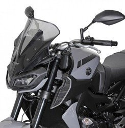 Motorcycle Windshields MRA YAMAHA MT-09, RN 43, 2017-, form NRN, black