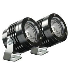 90533 - O-Lux, pair of auxiliary led lights, 12V - Black