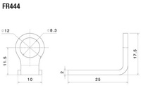 Mounting kit for Rizoma Light Unit turn signals